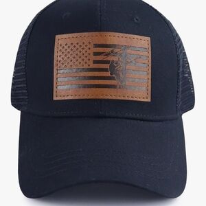 Black Cap with Brown Patch